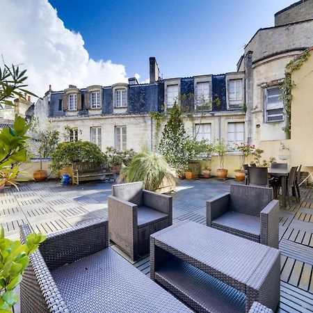 Lovely Apartment With Exceptional Terrace Bordeaux Exterior foto