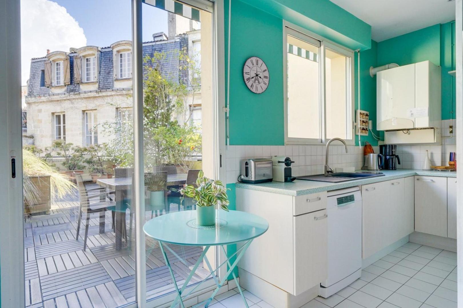 Lovely Apartment With Exceptional Terrace Bordeaux Exterior foto